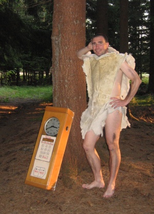 Pračlověk a stroj času